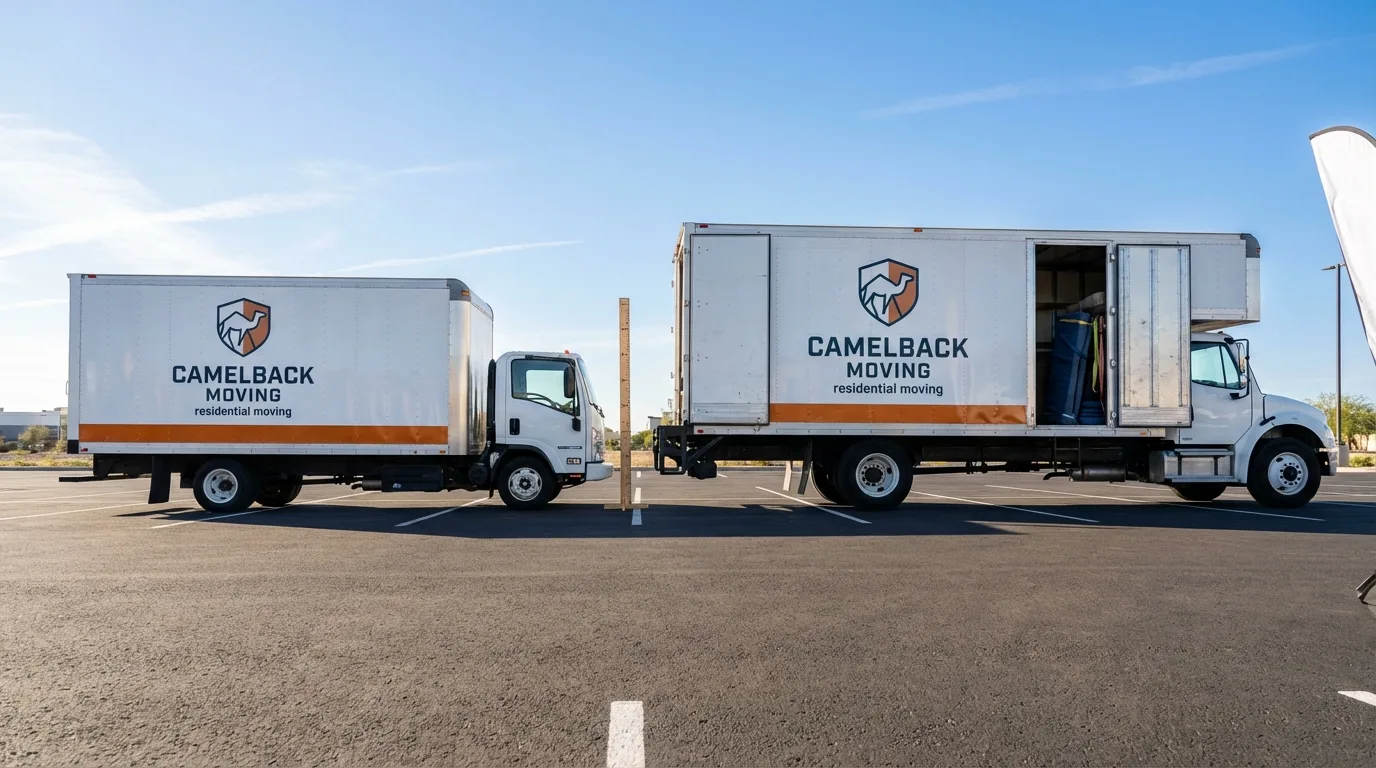Moving truck size capacity guide in Liberty Center